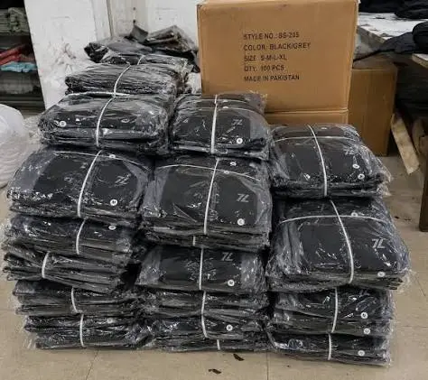 Sportswear packing and delivery