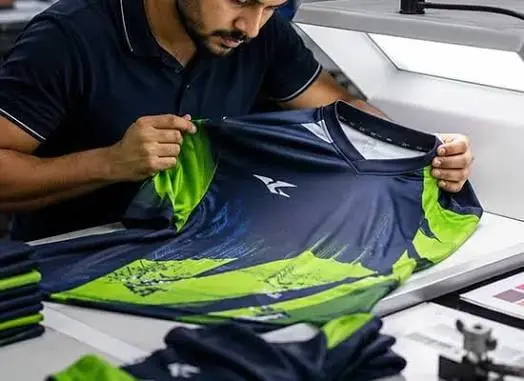 Material inspection for sportswear