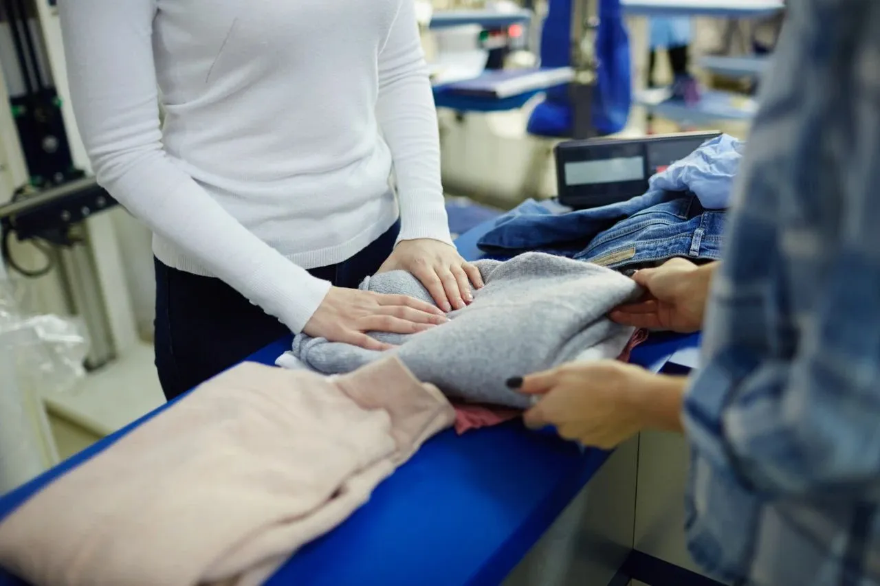 Sportswear production quality checks