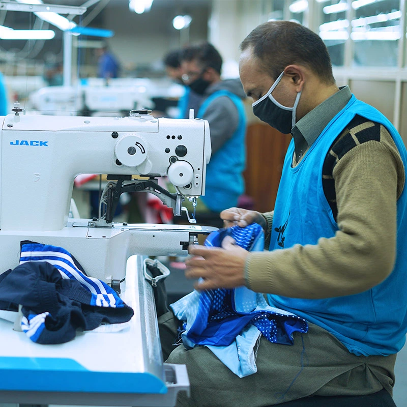 Sportswear quality inspection